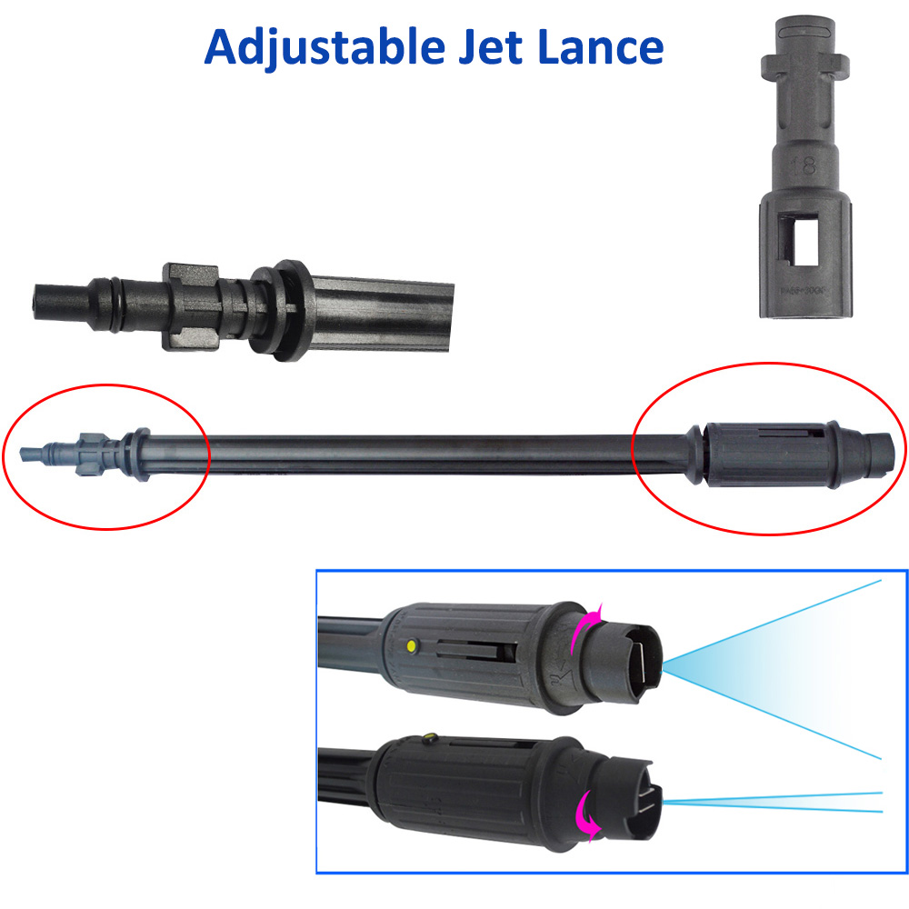 Car Washer Jet Lance Nozzle Ti - Vacuum Chamber Kit With Pump 评论和价格