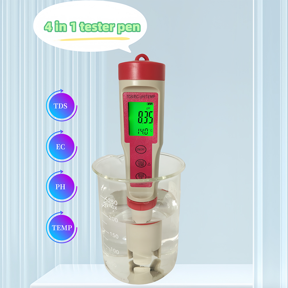 Backlight 4 in 1 pH Meter Pen  - Ph Meter Digital Water Tester 评论和价格