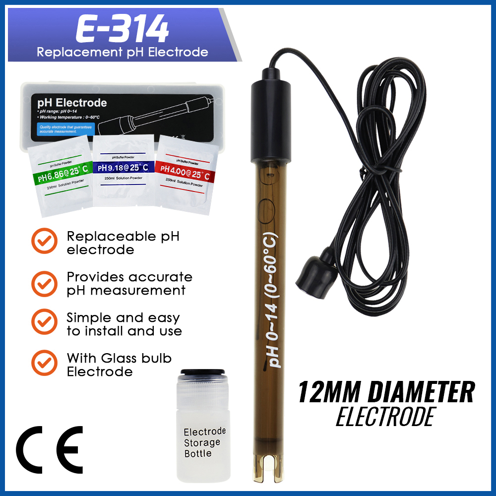 Ph Meter Ph Sonde Pool BNC Typ - Ph Meter Digital Water Tester 评论和价格